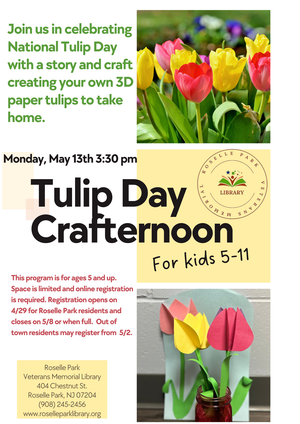 Tulip Day Crafternoo